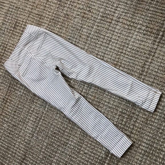 Free People Frankie High Waist Skinny Striped Pants 2 - Picture 8 of 8